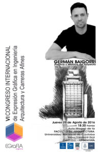 Germán Baigorrí - Afiche conferencia