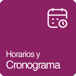 Cronogramas y Horarios