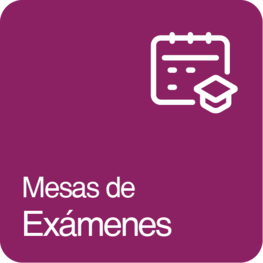 Mesas de Exámenes