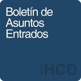 Boletín de Asuntos Entrados
