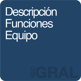 Descripción y Funciones