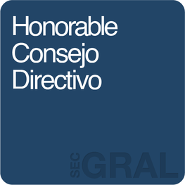Honorable Consejo Directivo